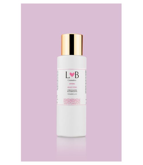 Olio struccante viso illuminante pelli miste alle vitamine A C E