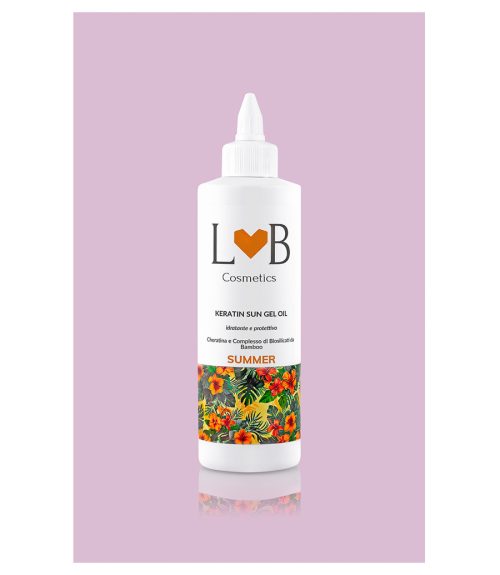 Keratin sun gel oil