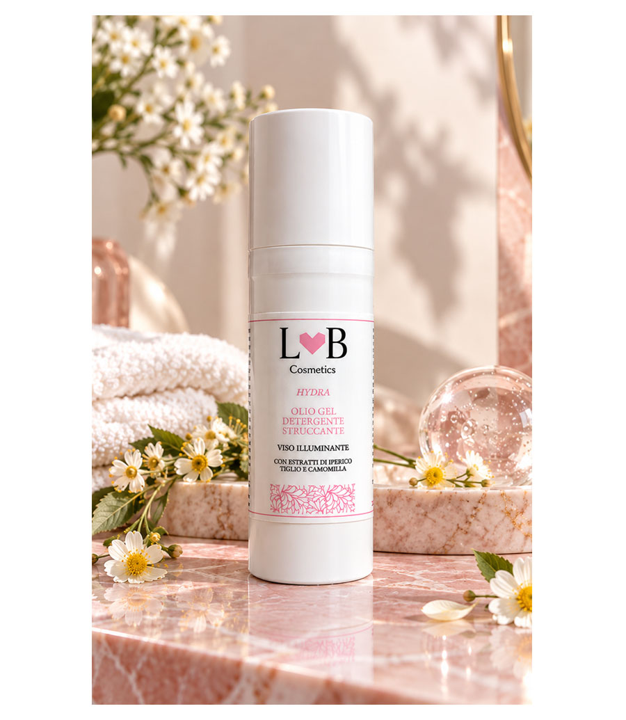 Olio gel detergente struccante