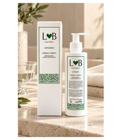 Lovebcosmetics crema corpo esfoliante