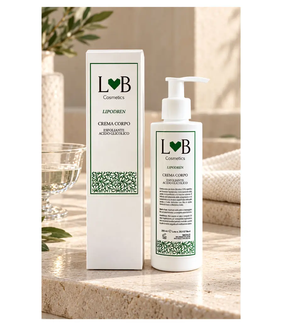 Lovebcosmetics crema corpo esfoliante